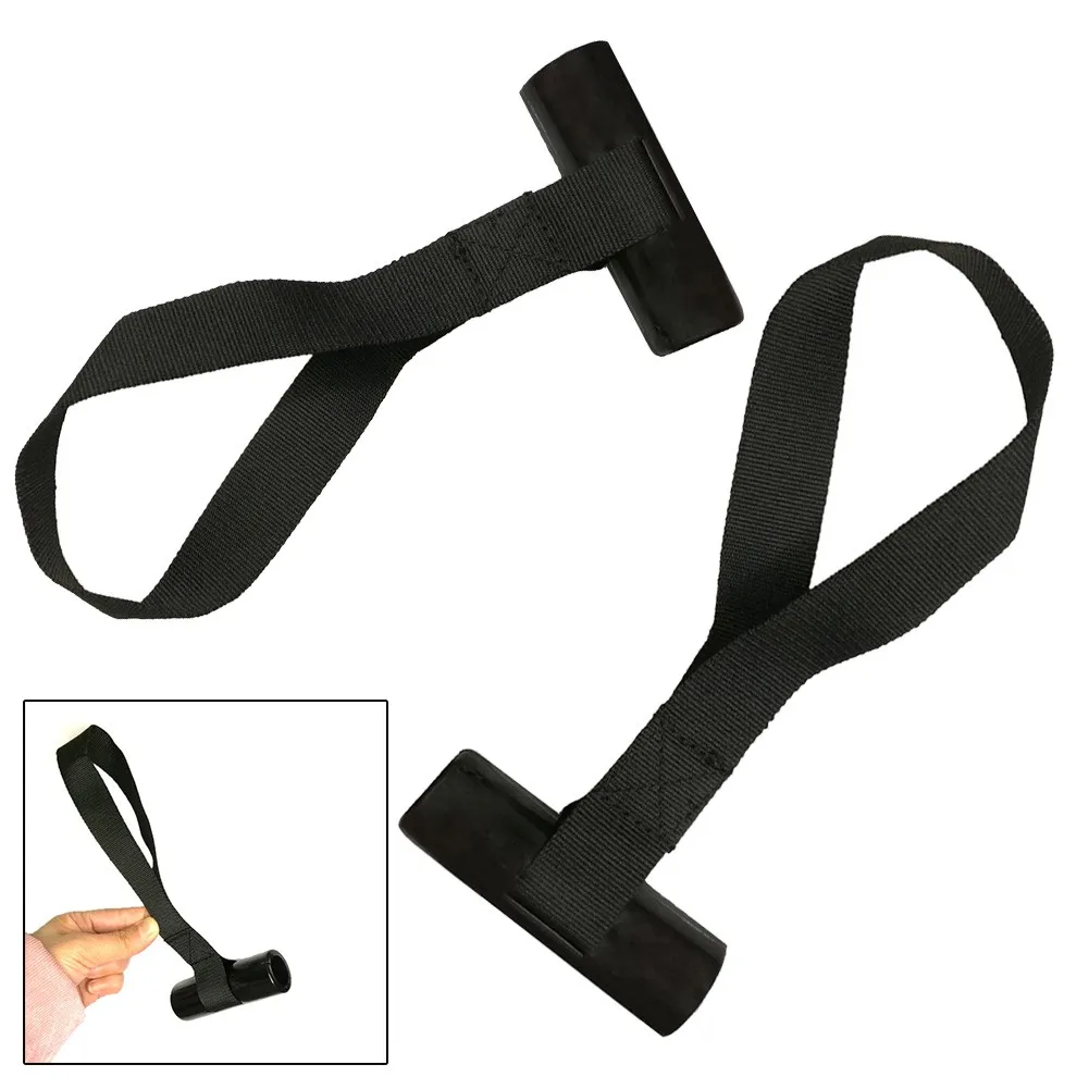 

2pcs Kayak Hood Tie Down Loops Under Hood Quick Loop Kayak Canoe Boat Tie Down Anchor Point Straps Black Boat Accessories