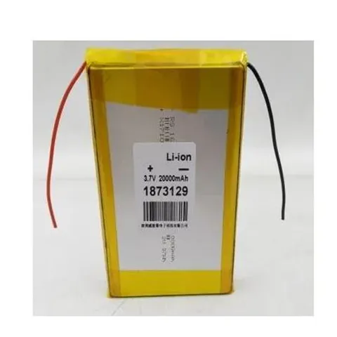 3,7 в 20000 мАч 1873129 литий-ионный полимерный литий-ионный Литий-полимерный перезаряжаемый аккумулятор для внешнего аккумулятора