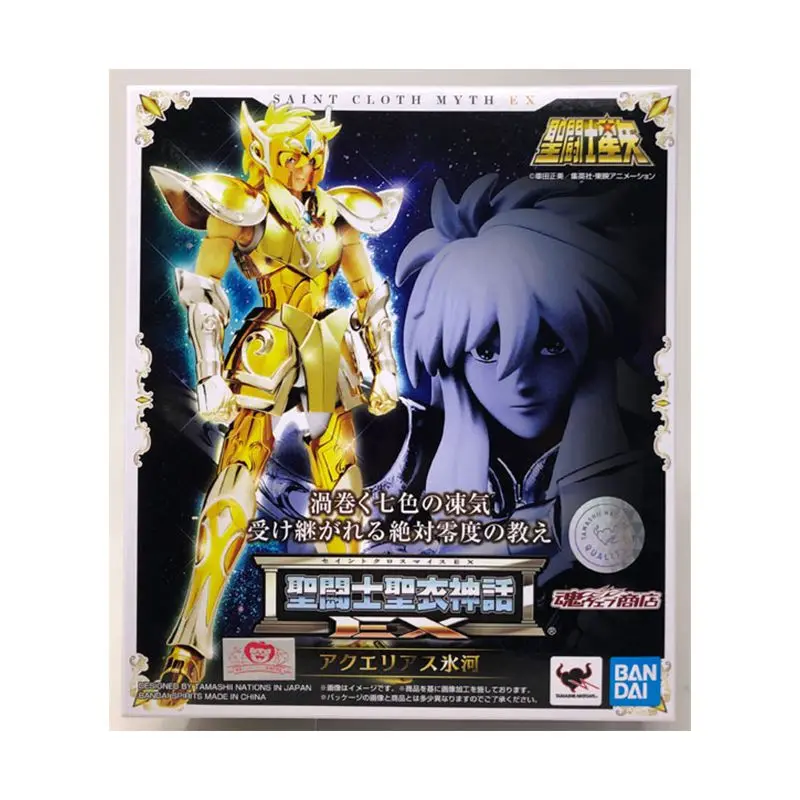 

Original BANDAI Saint Cloth Myth EX Aquarius Hyoga Tamashii In Stock Anime Figures Model Toys