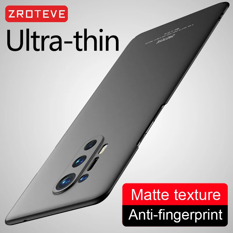 oneplus 8 pro case zroteve slim matte hard pc cover for oneplus 10 9 9r 9rt nord 2 one plus 8 8t 7 7t oneplus8 pro phone cases free global shipping