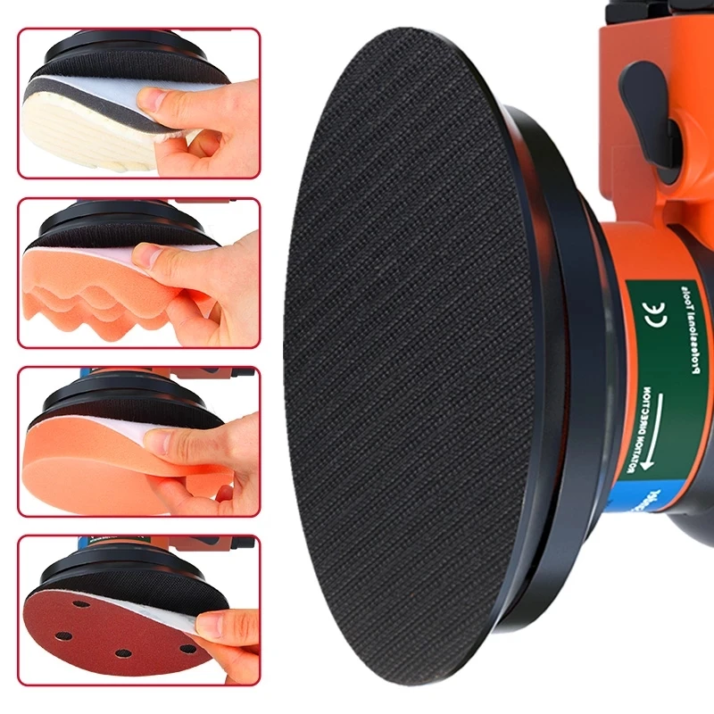 

Pneumatic Orbital Sander Air Grinder，125mm/150mm Vacuum Eccentric Polishing/Grinding Machine Pneumatic Tools