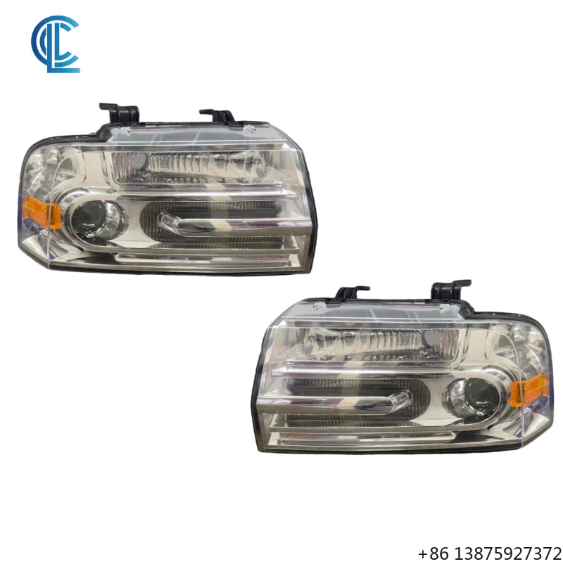 Фото Фара Flyingsohigh для Lincoln Navigator 2007-2014, левая и правая, передний свет, FO2502257 AL7Z13008B