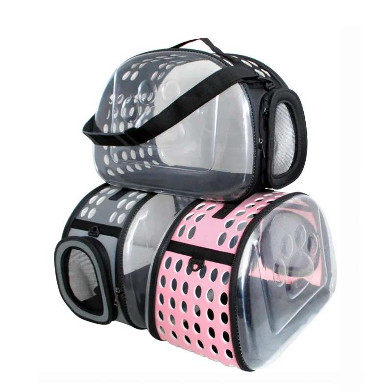 

Carrier Transparent Bag For Cats Breathable Pet Travel Portable Transport Dog Bag Carrying For 0.5-5KG Small Dogs Cat Seat