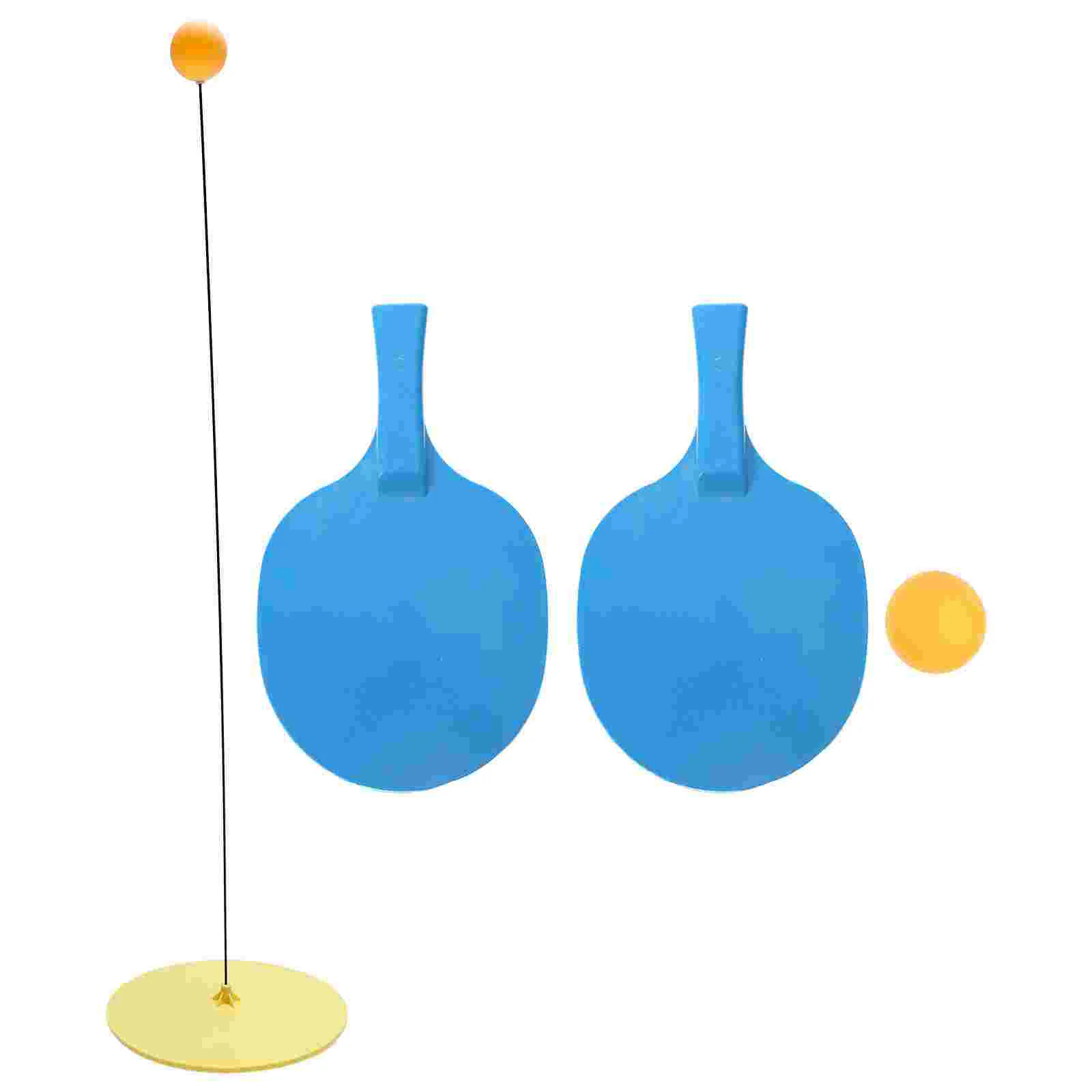 

Kids Sports Toys Table Tennis Trainer -pong Device Elastic Training Racket Cat Artifact Flexible Shaft Single Abs Child