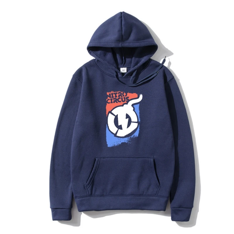 

Nitro Circus Distressed Bomb Logo Outerwear Ho Summer Casual Hoody