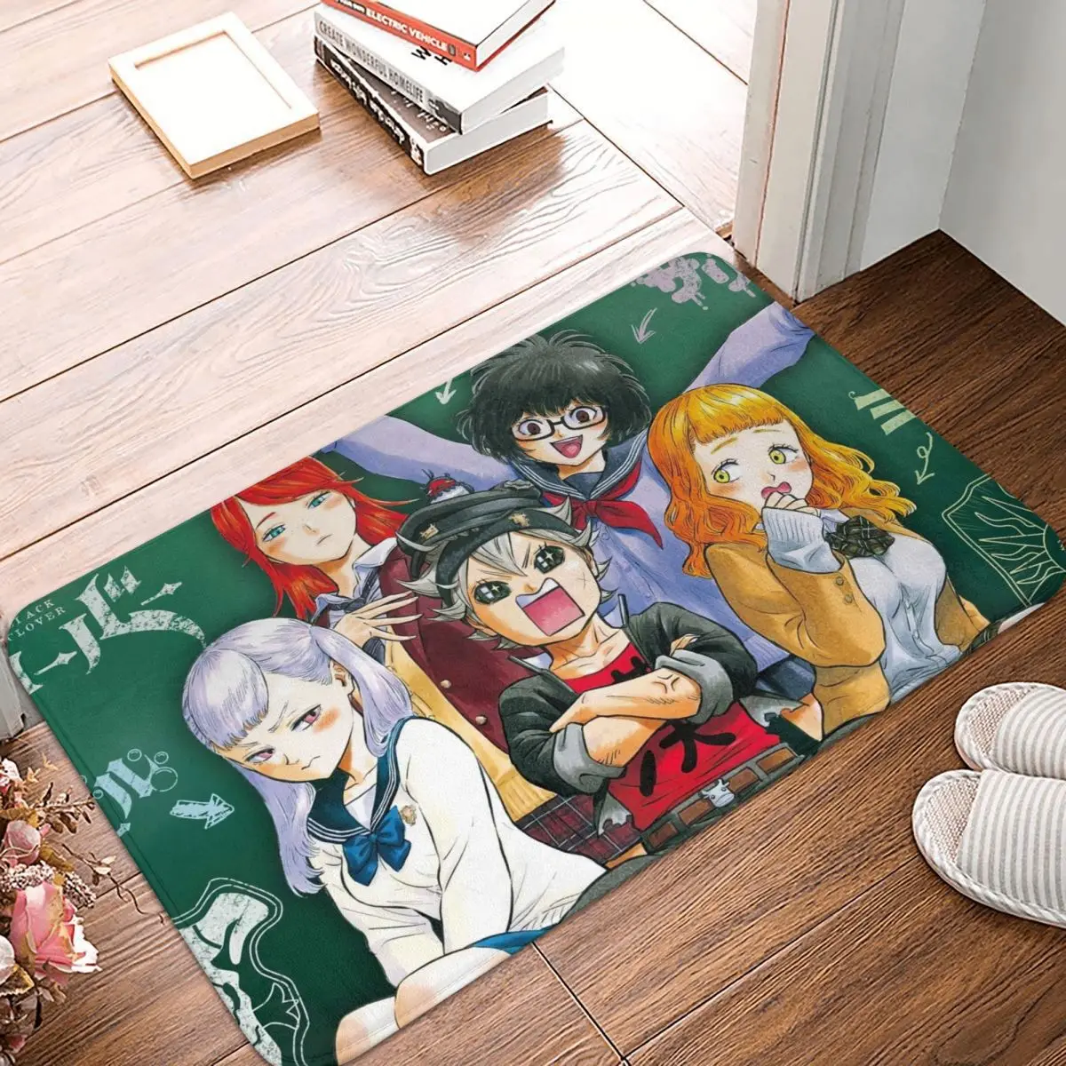 

Anime,Black Clover Doormat Rug carpet Mat Footpad Bath mat Non-slip toilet Balcony Parlor durable Washable