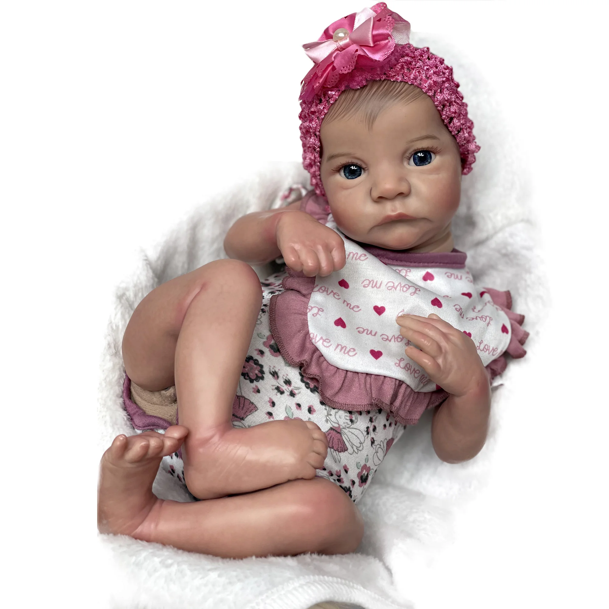 

20" Levi Reborn Baby Dolls Soft Vinyl Bebe Reborn Handmade Painted Hair Lifelike Reborn Doll For Children Gifts muñecas reales