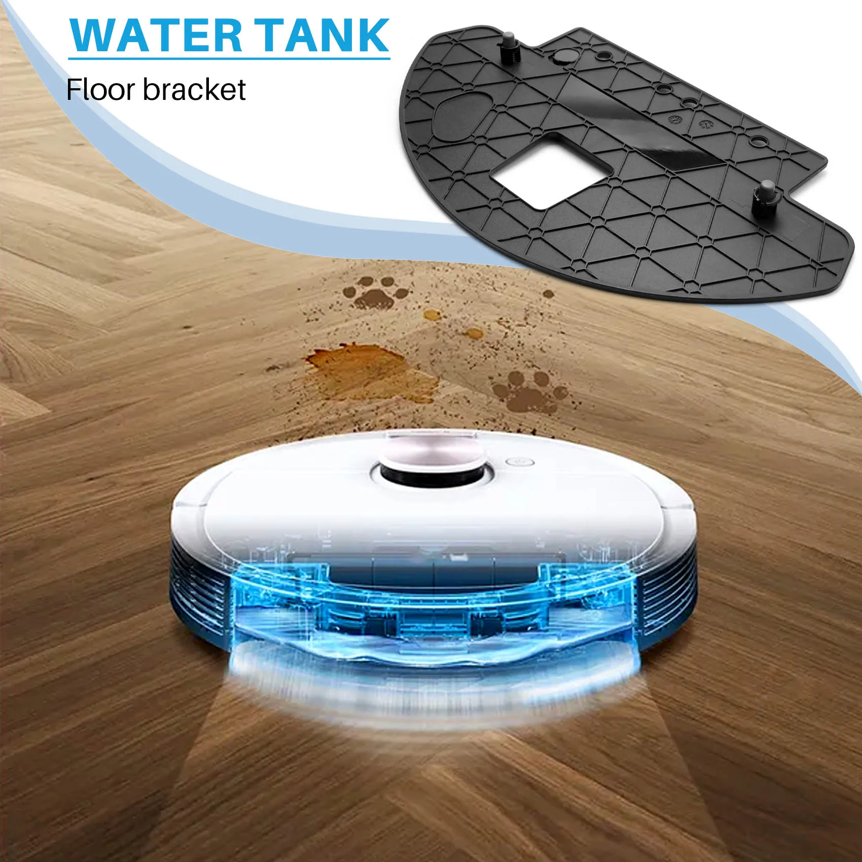 Сменный держатель пластины для швабры замена деталей пылесоса Ecovacs Deebot OZMO 930