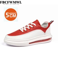lovers board shoes mixed colors height increase shoes for men lace up casual sneakers tenis couple damping trainers zapatillas