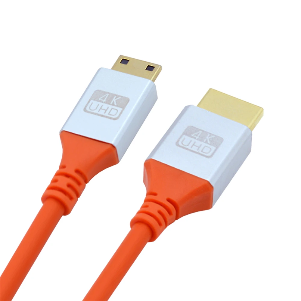 

Type-A Male to Male for Computer HDTV HDMI Mini HDMI Micro HDMI 4K to HDMI Ultra Soft High Flex HDTV Cable