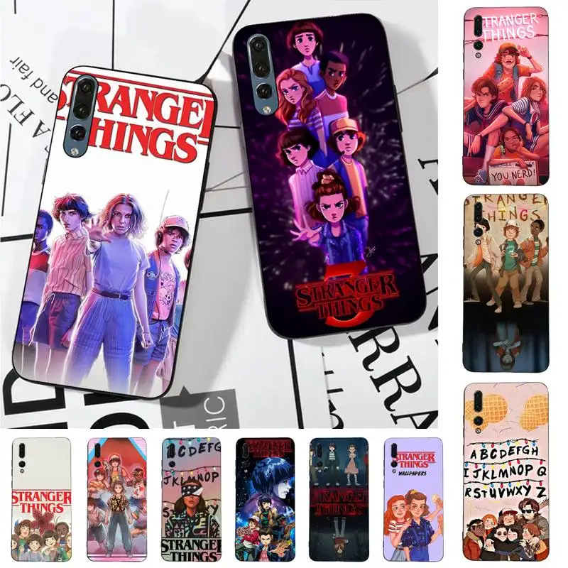 

TV series Stranger Things Phone Case for Huawei P30 40 20 10 8 9 lite pro plus Psmart2019