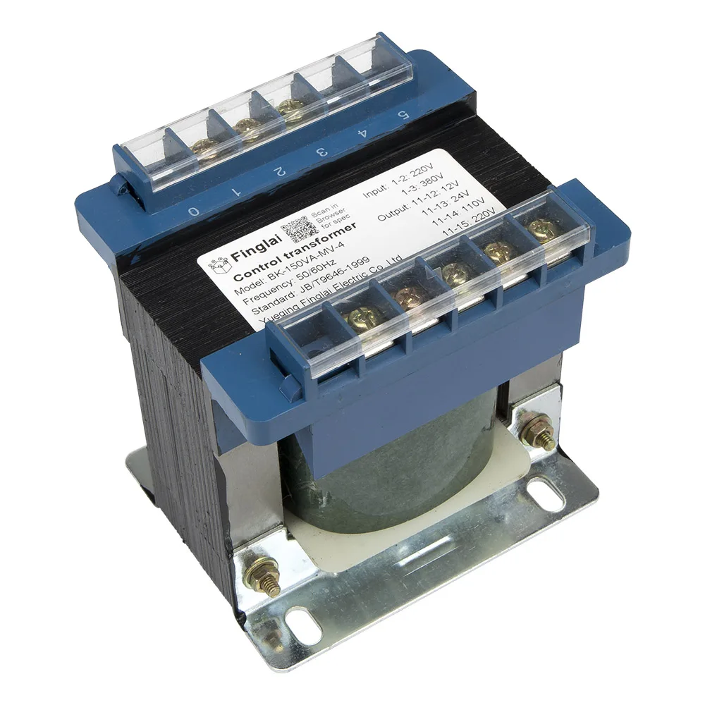 

BK-150VA BK type 150W control power transformer 230V/380V input 220V 110V 36V 24V 12V 6.3V output