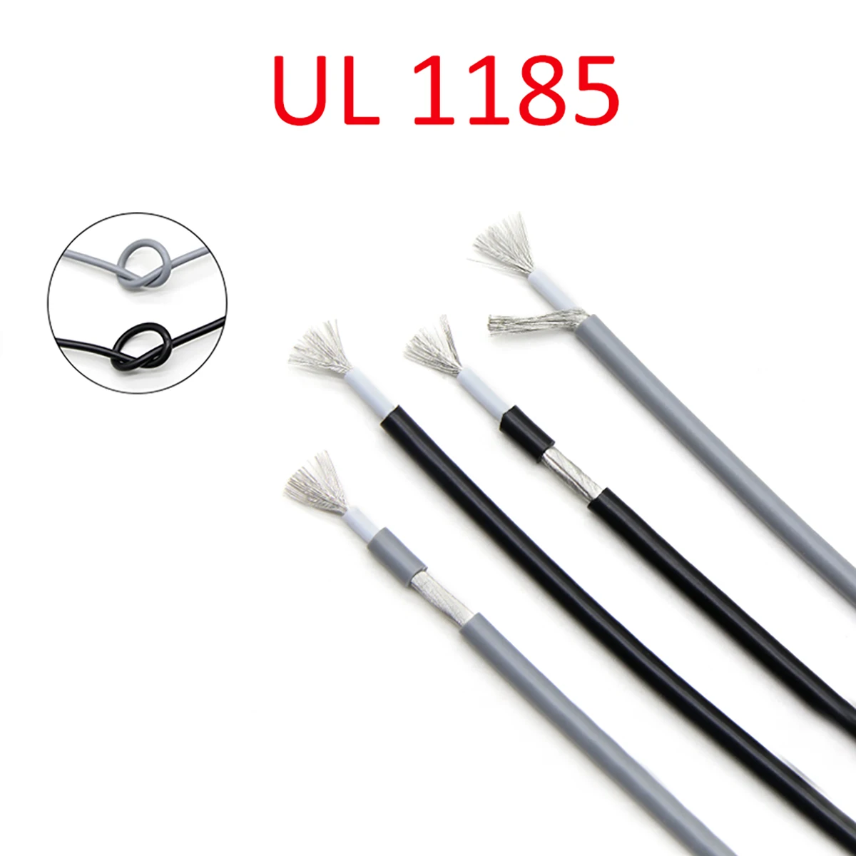  UL1185 одножильный экранированный кабель 28/26/24/22/20/18/16/14/AWG многожильный для
