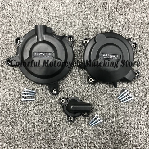 Комплект защитных крышек двигателя мотоцикла для Kawasaki NINJA 400 2018 - 2023 & Z400 2019 - 2023 & Ninja 500 2024