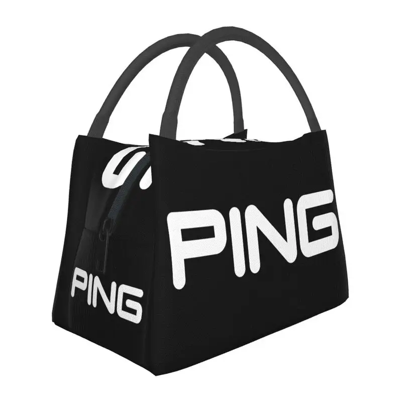 

Golf Insulated Lunch Bags for Women Portable Thermal Cooler Food Lunch Box Work Travel