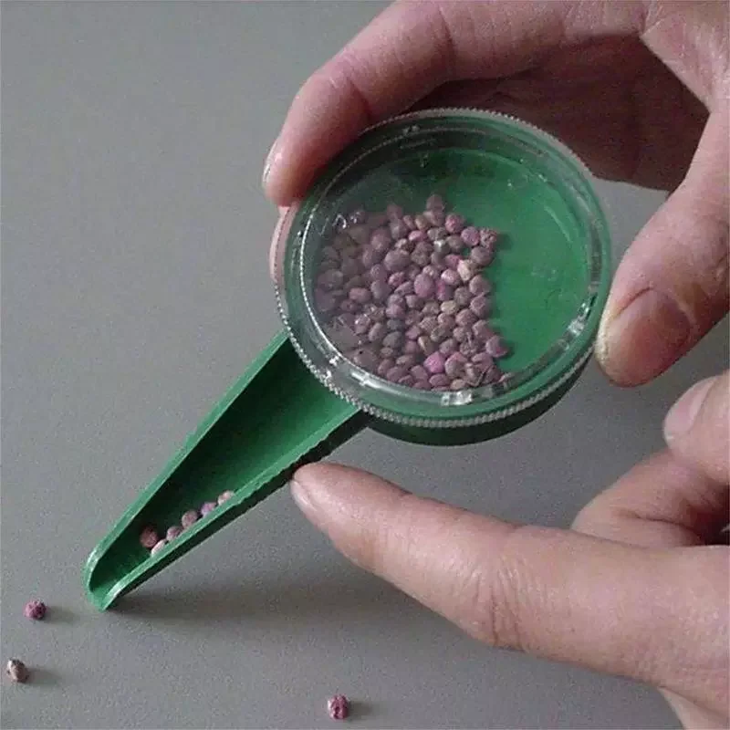 

NEW2023 Seed Sower Plant Seed Dispenser with 5 Different Settings Delicate Arts and Crafts