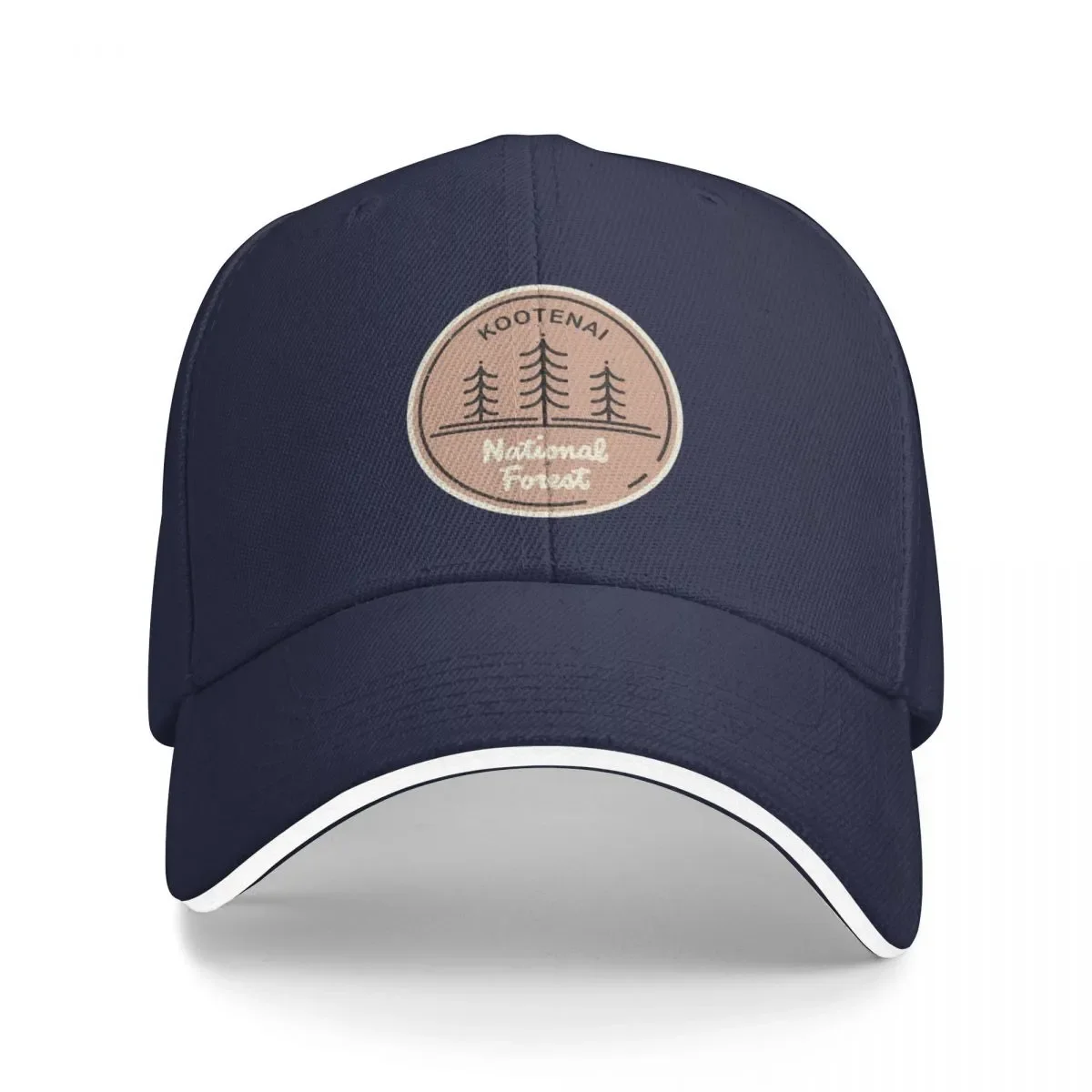 

New Kootenai National Forest Cap Baseball Cap Anime hat baseball cap man luxury woman cap Men's