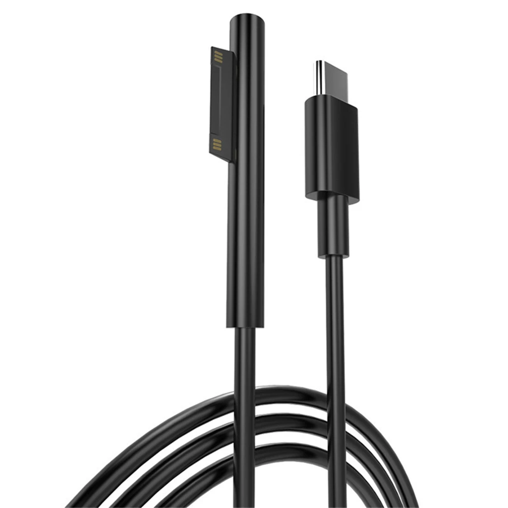 

1.5M Charging Line For Surface Connect USB-C 6-pin Connector Charging Cable Power Supply for Microsoft Laptop Pro 6 5 4 3