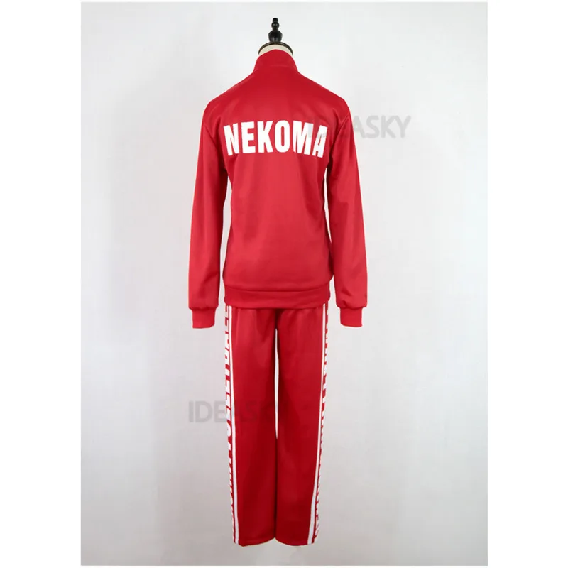 Куртка Haikyuu Nekoma штаны толстовки футболка униформа Kuroo Tetsurou Kenma Kozume косплей костюм