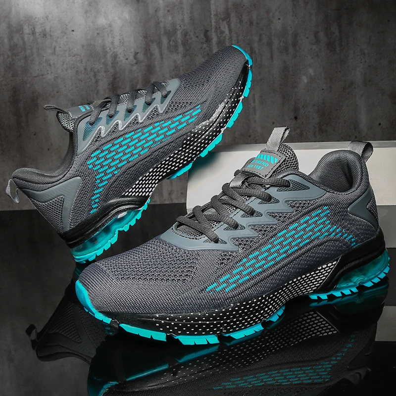 Running Shoes Men Marathon Comfortable and Breathable Outdoor Sports Shoes Free Shipping Mesh Lace Up Sneakers for Men