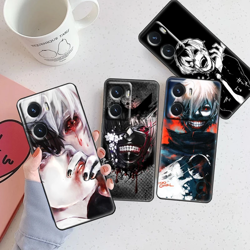 Токийский Гуль, японский для OPPO A74 A72 A53 Reno 7 6 5 4 2 Find X3 X2 Z Lite Neo Pro Plus SE, черный телефон