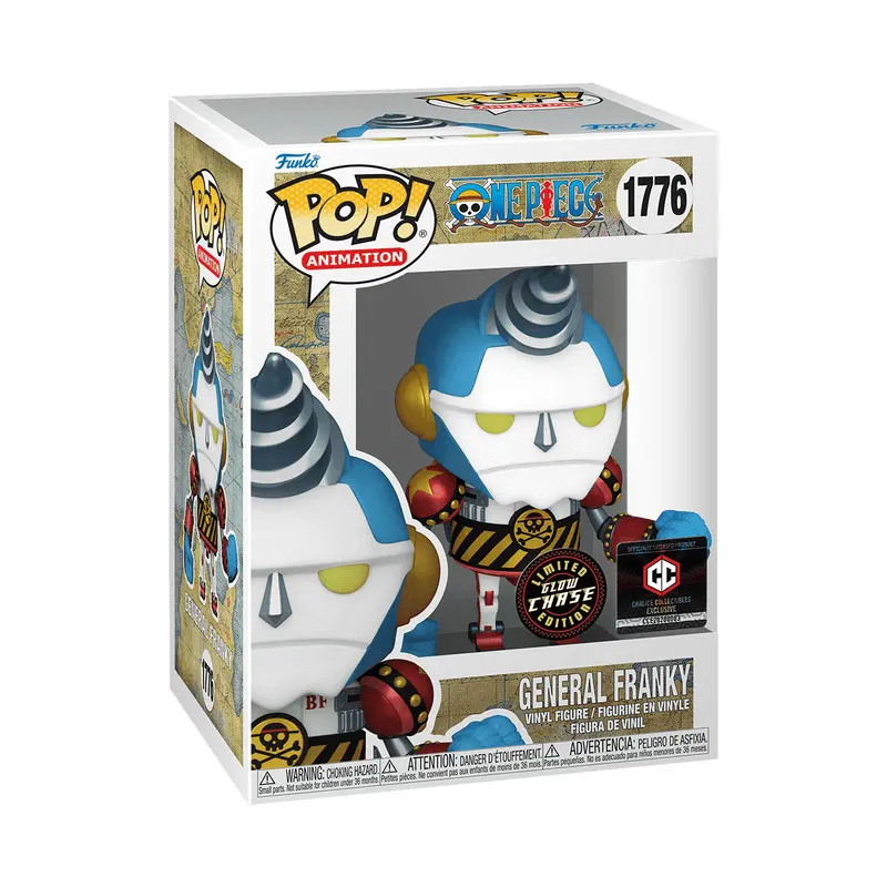 Аниме One Piece General Franky Фигурки FUNKO POP Эксклюзивная ограниченная модель игрушки