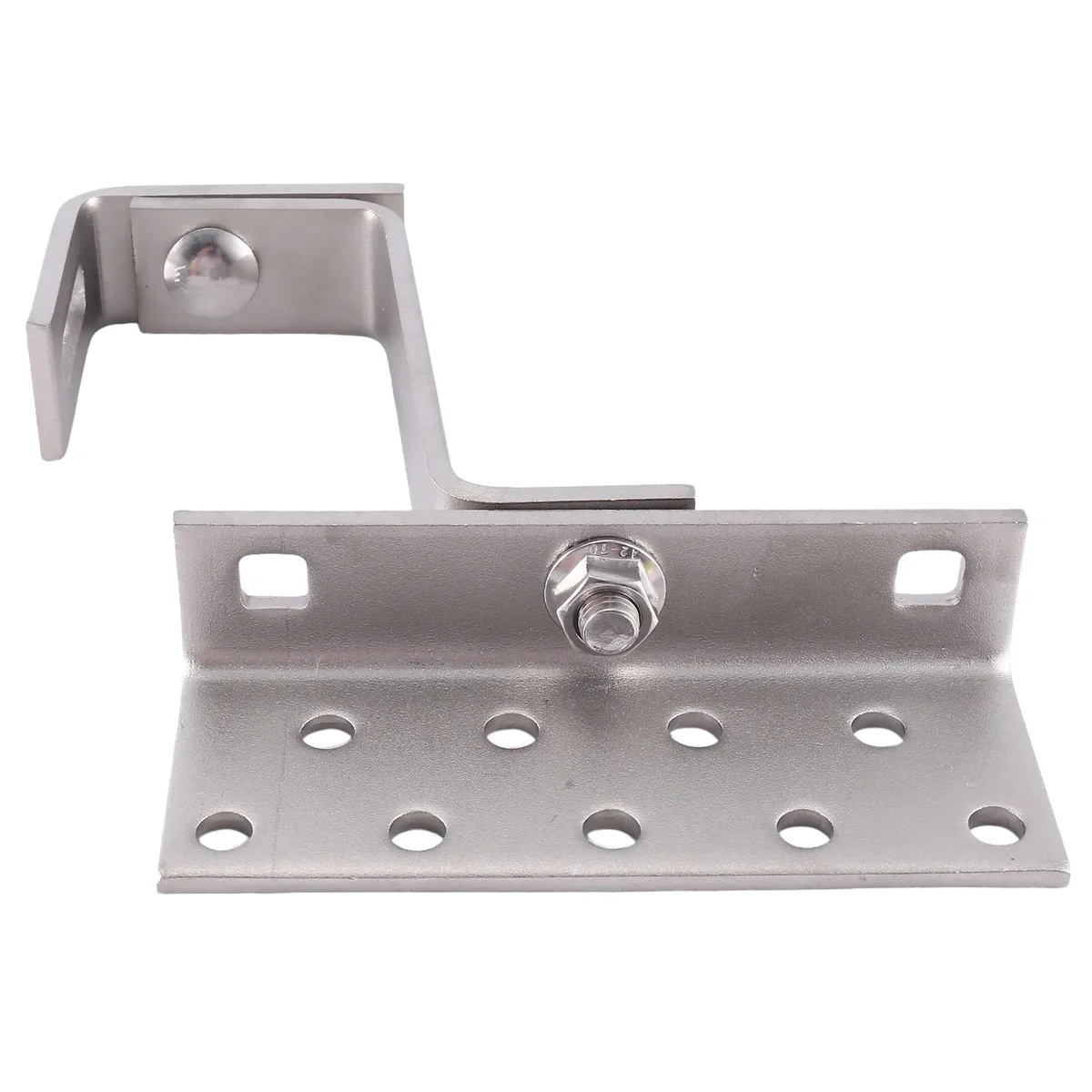 

Stainless Steel Photovoltaic Mounting Bracket Adjustable Roof Hook 180 Degree Photovoltaic Bracket