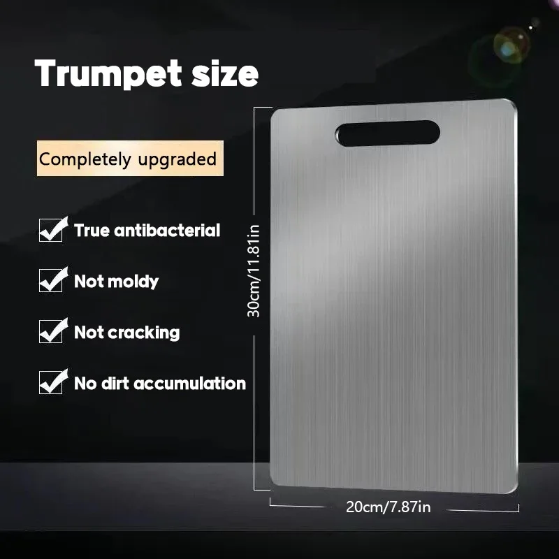 

Двусторонняя разделочная доска из нержавеющей стали