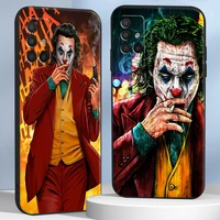 funny joker clown phone cases for samsung s8 plus s9 plus s10 s10e s10 lite smartphone shockproof original carcasa soft coque