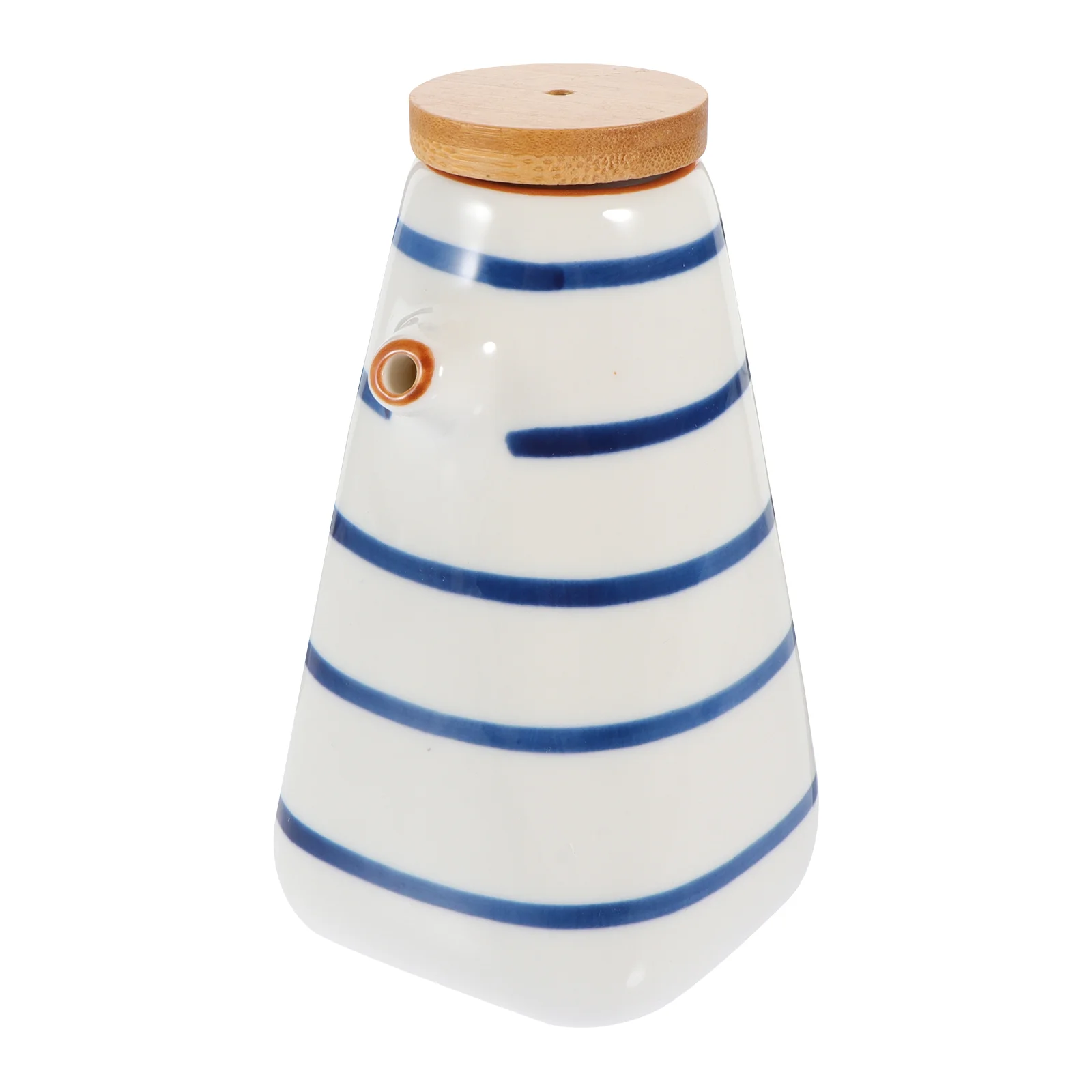

Bottle Dispenser Sauce Cruet Container Lid Liquid Condiment Storage Can Glass Decanter Oil Pot Ceramic Seasoning Kitchen
