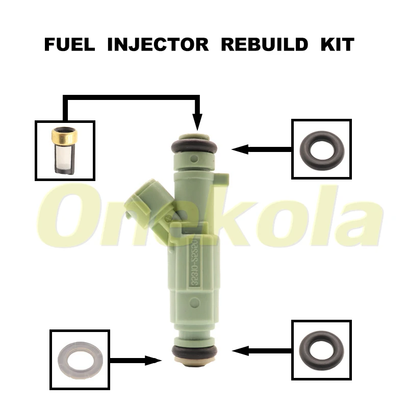 

Fuel Injector Service Repair Kit Filters Orings Seals Grommets for 35310-04000 For Hyundai KIA OEM 35310-25250 3531025250