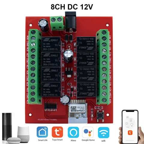 Scimagic-RC 8-канальный Wi-Fi модуль для умного дома