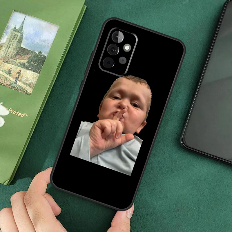 Забавный чехол для телефона Hasbulla Samsung Galaxy A55 A35 A25 A15 A16 A05 A06 A53 A33 A22 A32 A52 A14 A34 A54