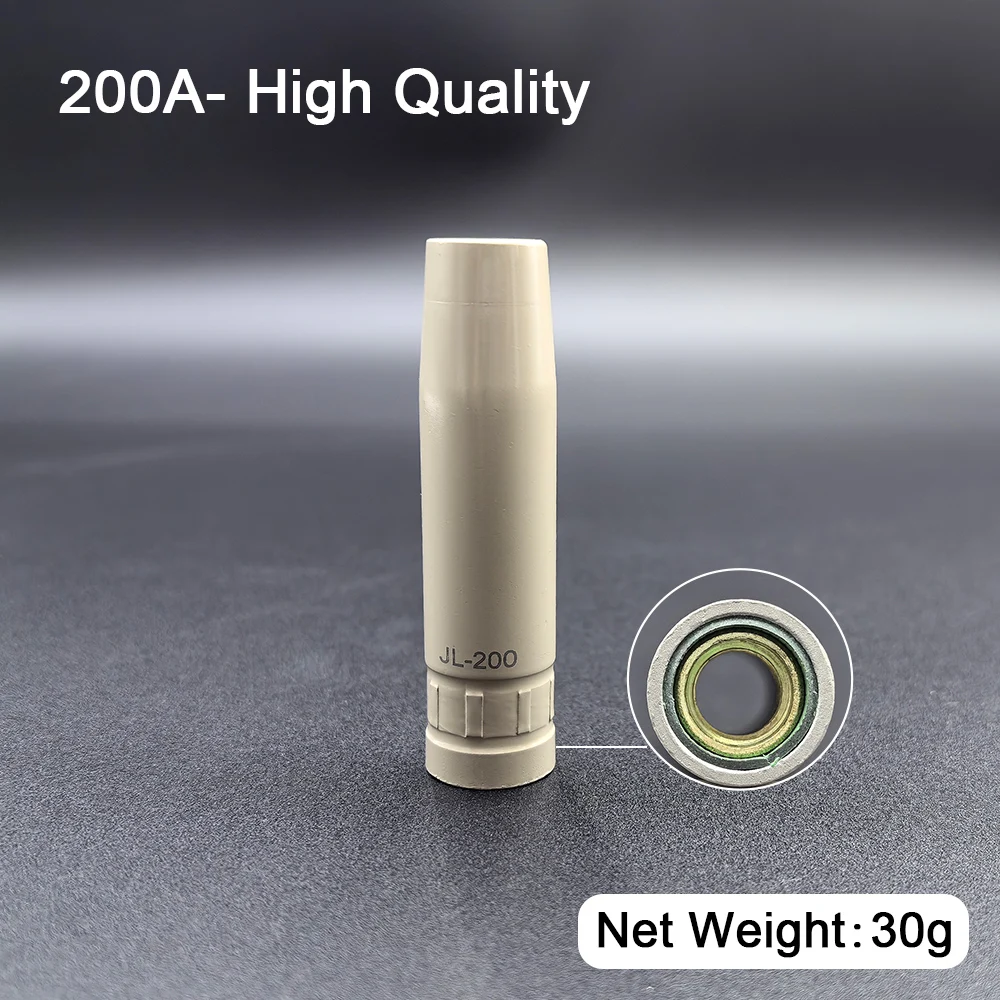 

3 шт., насадка для сварочной горелки с защитой от сварного шлака 200A 350A 500A, со специальное покрытие, толстая медная насадка, аксессуары MIG