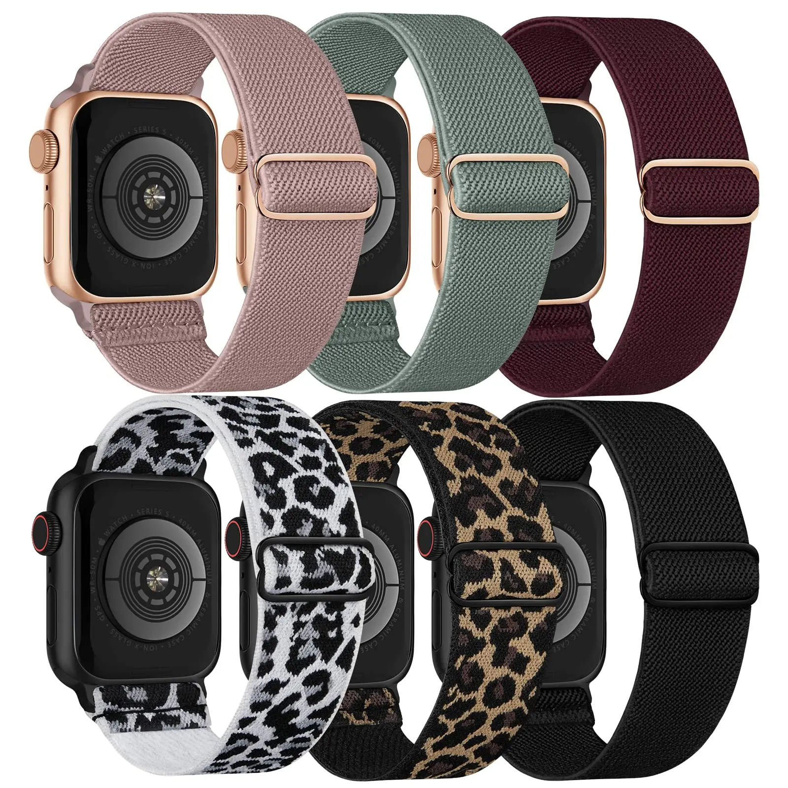 Case+Strap For Apple Watch Band 45mm 41mm 44mm 40mm 42mm 38mm nylon loop cover Bracelet Correa belt iwatch Series 7 se 6 5 3 8