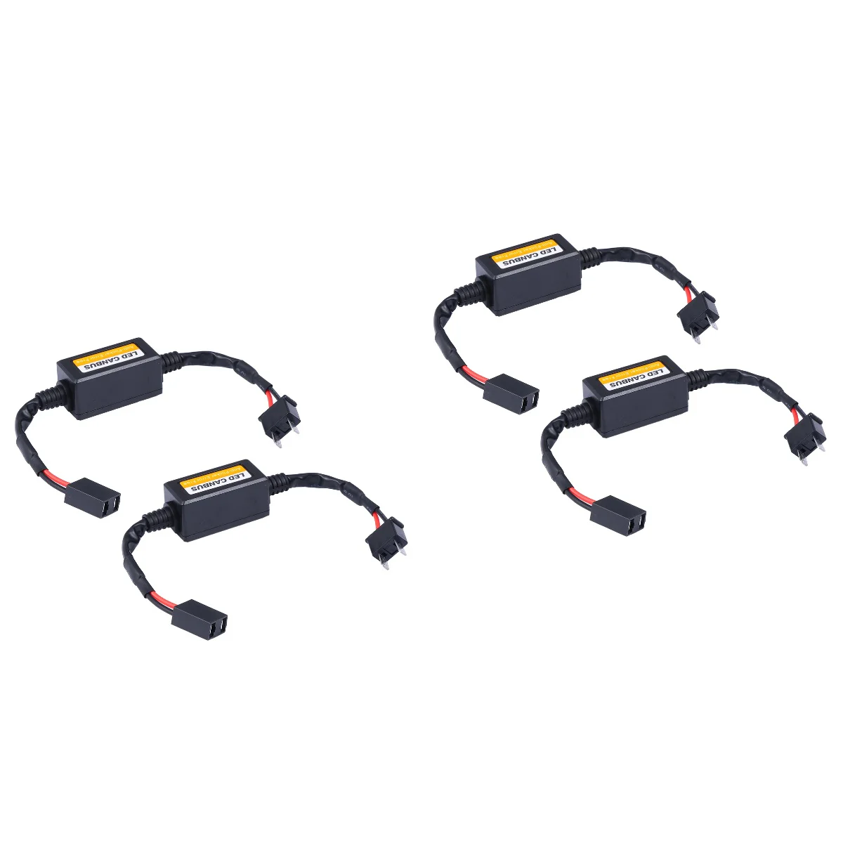 

4 Pcs Car H7 Decoder Warning Canceller Signal Light Anti Flicker Load Resistor