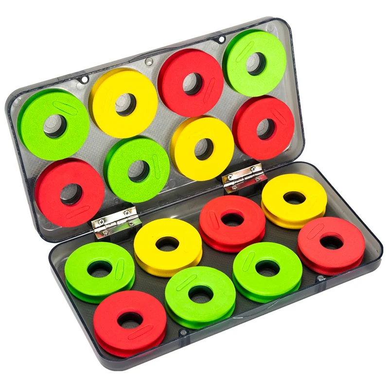 

16Pcs Fishing Line Storage Foam Spools Fishing Winding Board Fish Line Spools Fly Fishing Gear For Storage Accessories