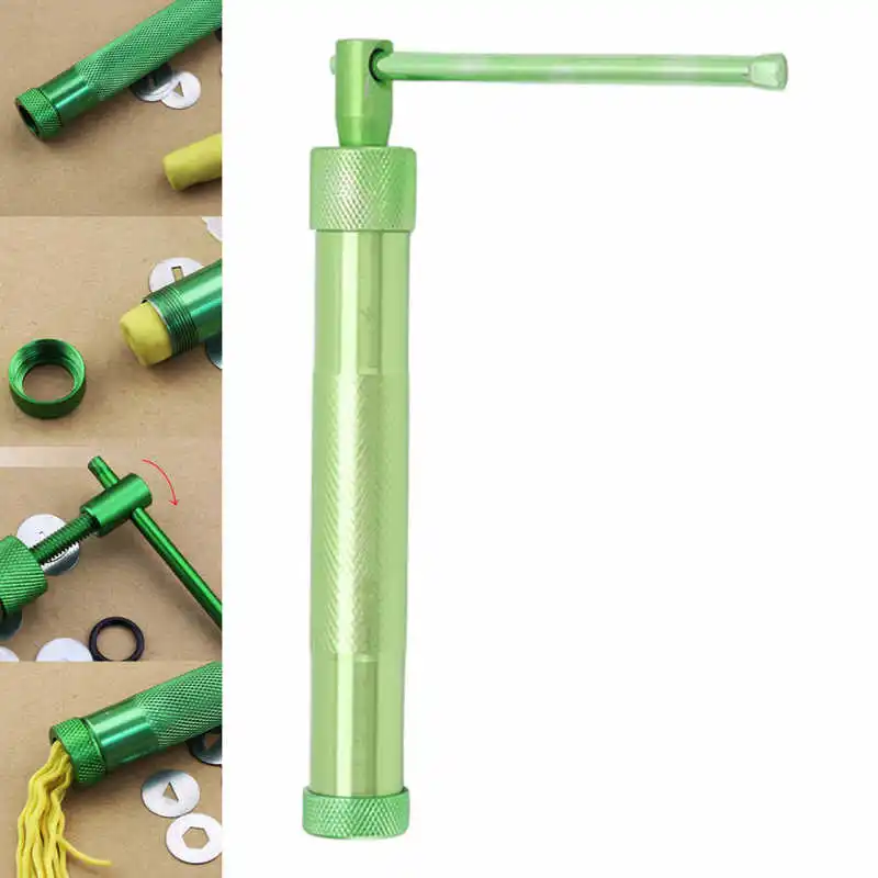 

Экструдер для сахарной пасты, экструдеры для глины, для рукоделия, набор инструментов со сменными дисками для керамики