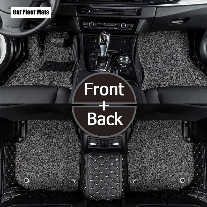 

Автомобильные коврики для Hyundai Santa Fe Seven Seats 2013, 2014, 2015, 2016, 2017, 2018, 2019, подушечки для ног, ковер, аксессуары для интерьера