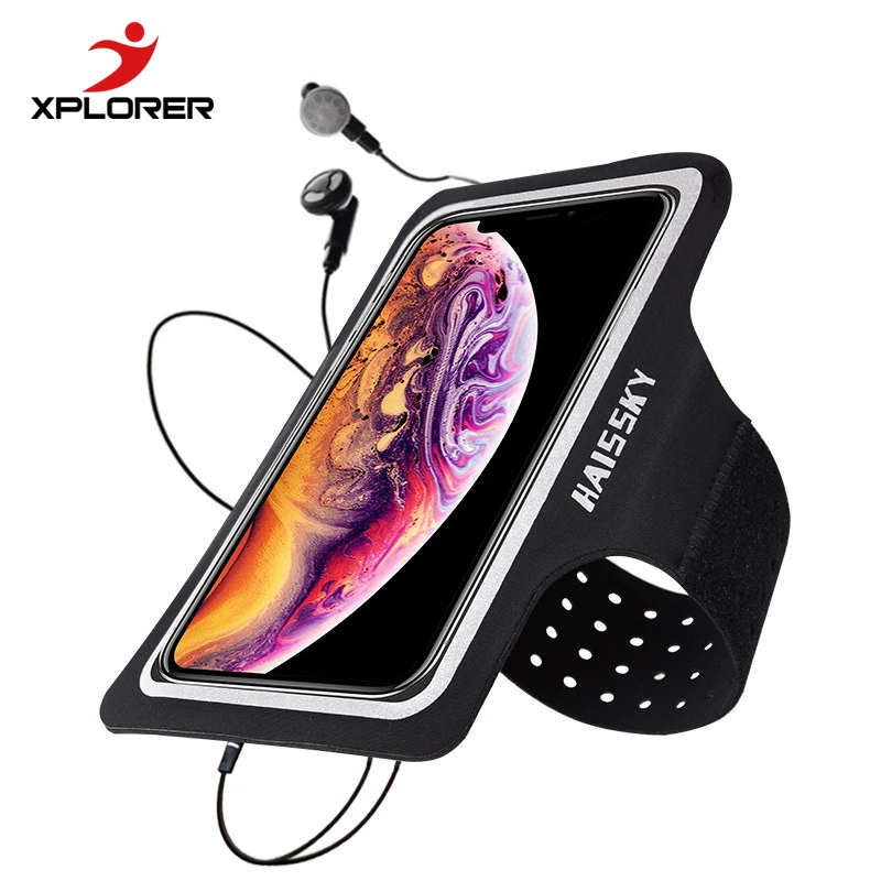 Sports Phone Armband Gym Jogging Cycling Cellphone Holder for iPhone Galaxy up to 6.5inch