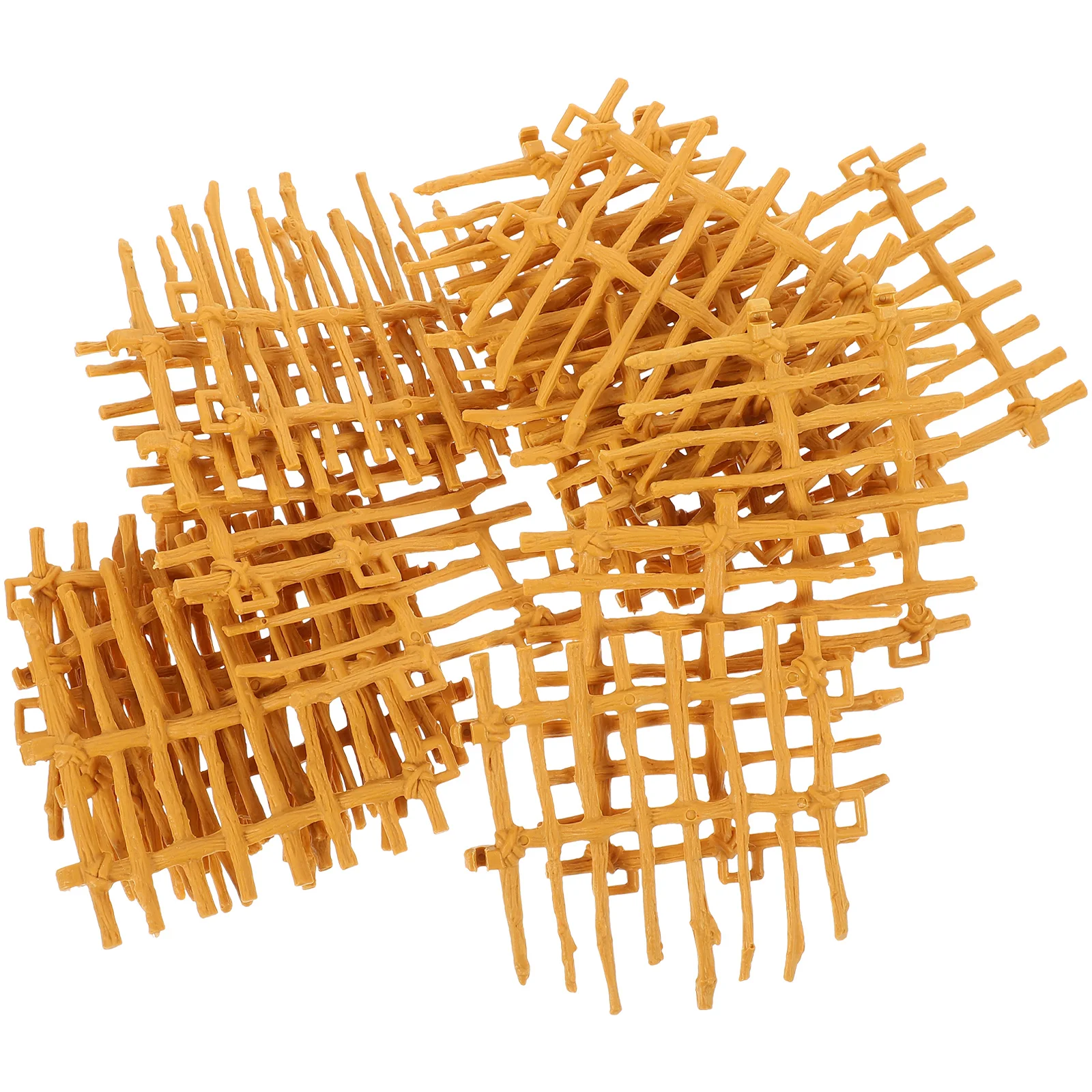 

Fence Micro Garden Edging Toy Miniature Landscape Mini Decor Panel Flower Bed Rail Border Gardens Pot Ornament Fairy Farm