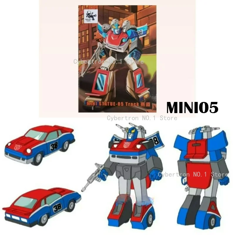 Фото В наличии: Новые трансформеры-роботы Galaxy Toys NewMini 03 Prowl, 04 Bluestreak, 05 Smokescreen — коллекционные фигурки-модели, подарок №2