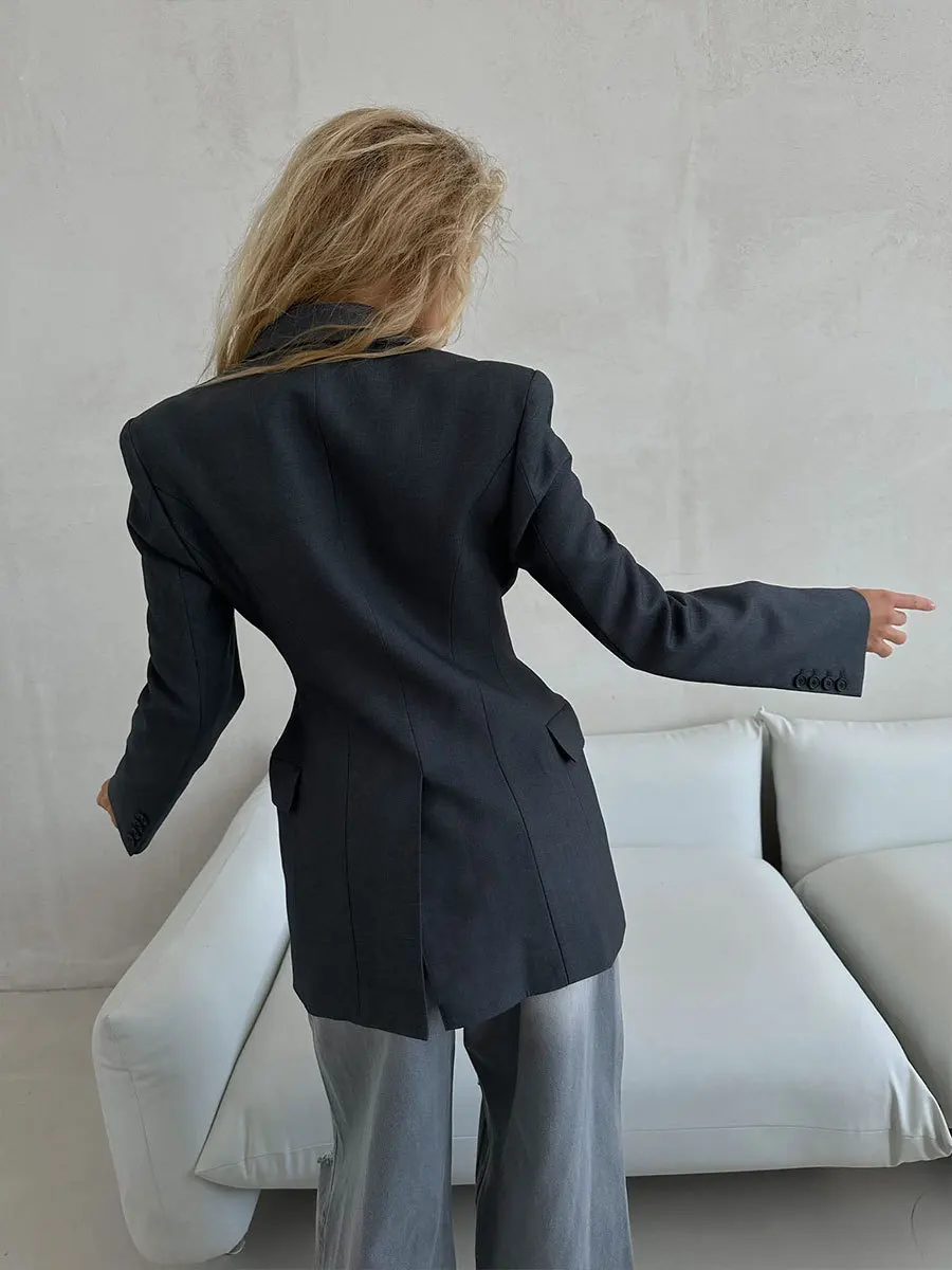 Женский облегающий костюм для кемпинга Y2K обтягивающий на плечо с улучшенной