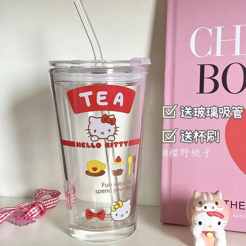 

Hellow Kitty Sanrio плюшевые кавайные Мультяшные милые домашние соломенные куклы для питья куклы аниме плюшевые игрушки для девочек подарок на день рождения