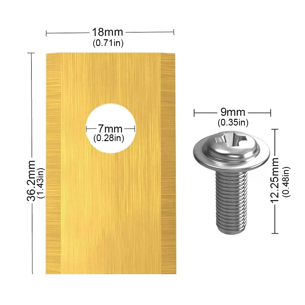 Набор Лезвий Для Газонокосилки 18 Шт. Замена С Одним Отверстием Роботизированных