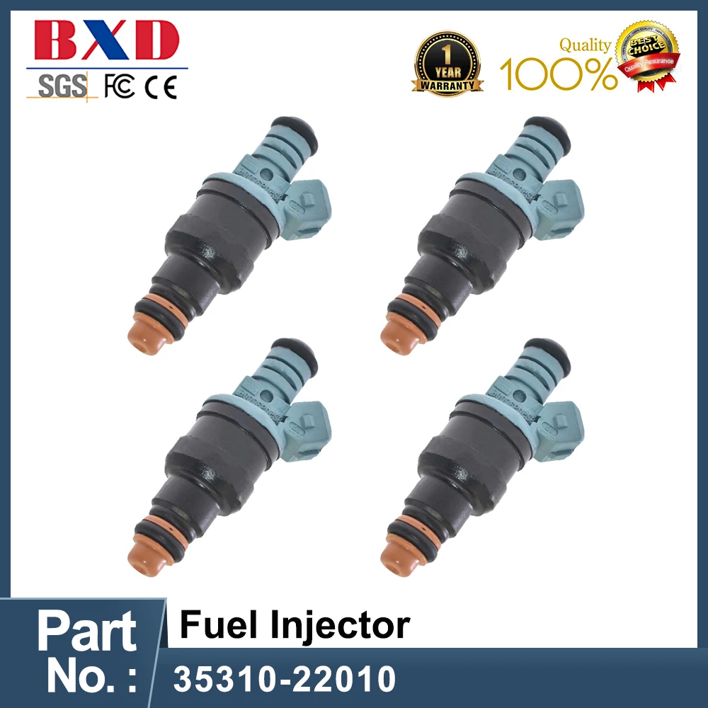 

Топливные форсунки 35310-22010 для Hyundai- Accent X3 л Scoupe л L4, 1/4 шт.