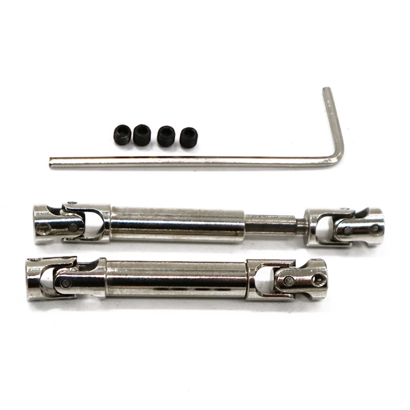 

2Pcs Metal Steel Drive Shaft CVD For HAIBOXING HBX 2098B 1/24 RC Car Upgrades Parts Accessories