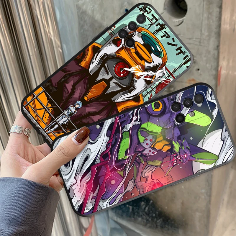 

EVANGELION Anime Phone Cases For Samsung A51 5G A31 A72 A21S A52 A71 A42 5G A20 A21 A22 4G A22 5G A20 A32 5G A11 Protective