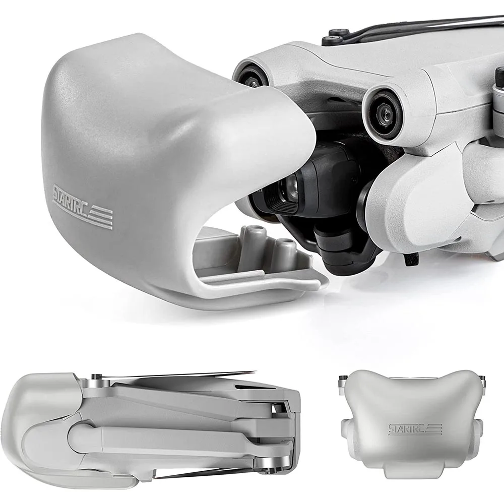 Защитная крышка для объектива для DJI Mini 3 PRO, карданный чехол для камеры, чехол для ПК, обход датчика препятствий, аксессуары для фотооборудования