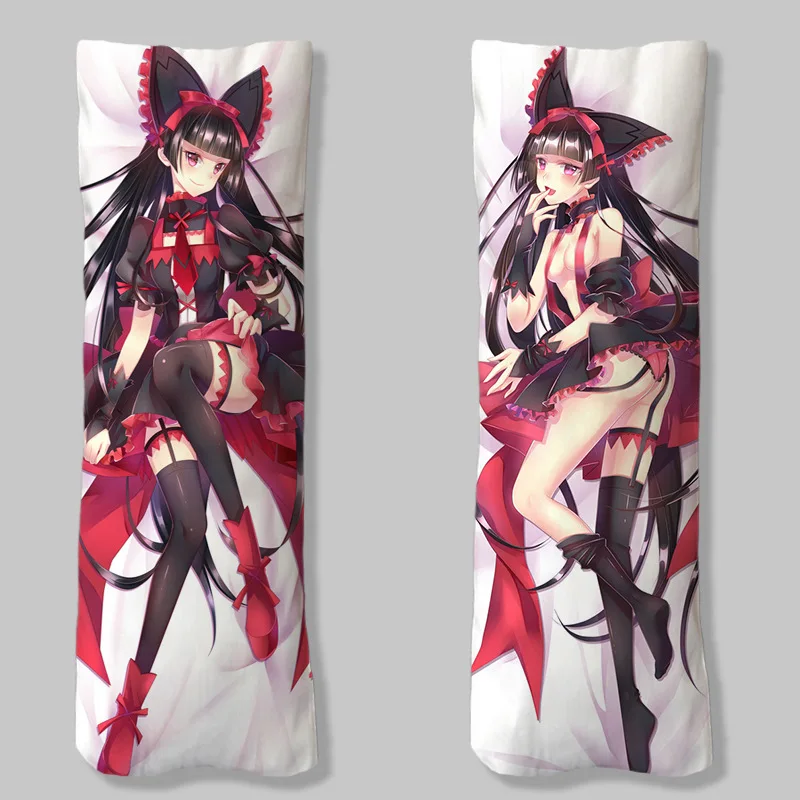 Rory Mercury Наволочка на подушку аниме ворота Jieitai Kanochi Nite Косплей Akame длинная